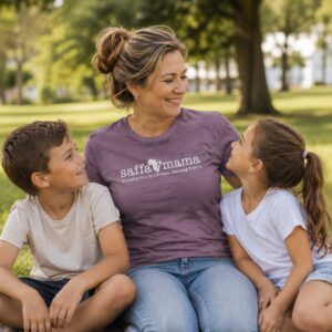 Saffa Mama Women's T-Shirt | Proudly South African. Raising Kiwis.