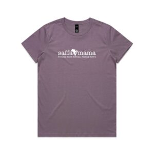 Saffa Mama Women's T-Shirt | Proudly South African. Raising Kiwis.