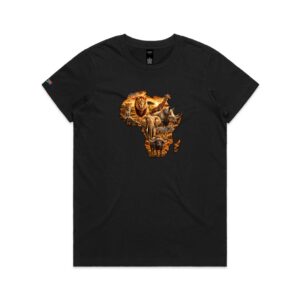 South Africa Continent Animals Women's T-Shirt