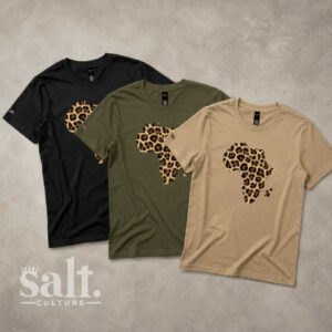 South Africa Continent Leopard Women's T-Shirt