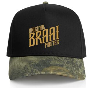 Original Braai Master Black Camo Cap